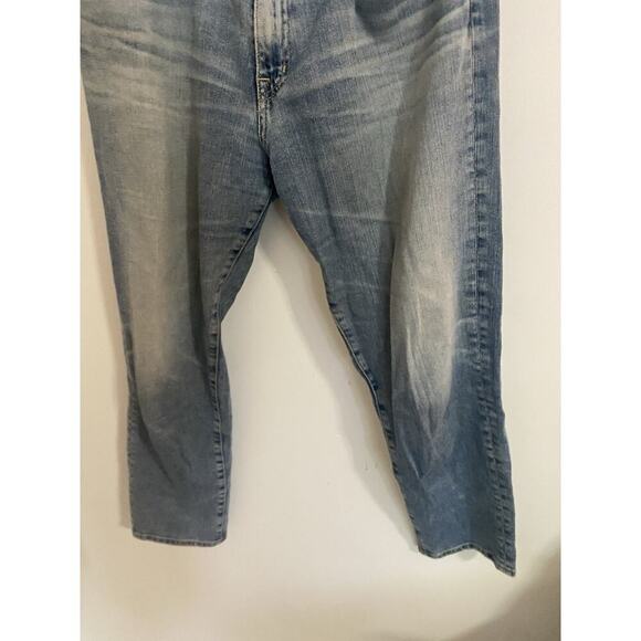 AG Adriano Goldschmied The Ex-Boyfriend Slouchy Slim Blue Womens 31R Soft Denim - Picture 9 of 10